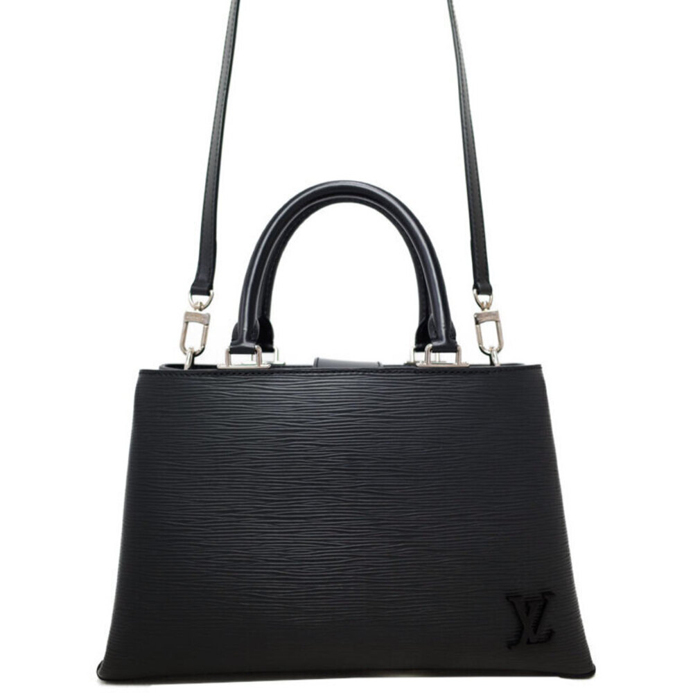 Louis Vuitton Epi Kleber Shoulder Bag Black